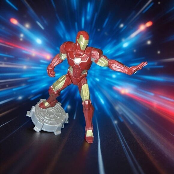 Incedible Hulk 6” & Iron Man 5” Playmation Marvel Hasbro Action Figures B4 - Picture 2 of 10